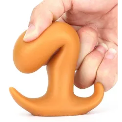 TheAssGasm Plug Pods XL 14 x 6.5cm Orange